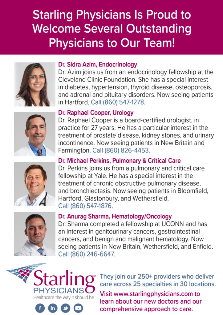 Meet Our New Providers Starling Physicians